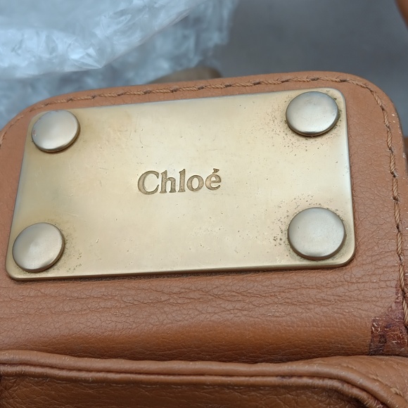 CHLOE CAMEL PADDINGTON Vintage Handbag - Picture 2 of 15